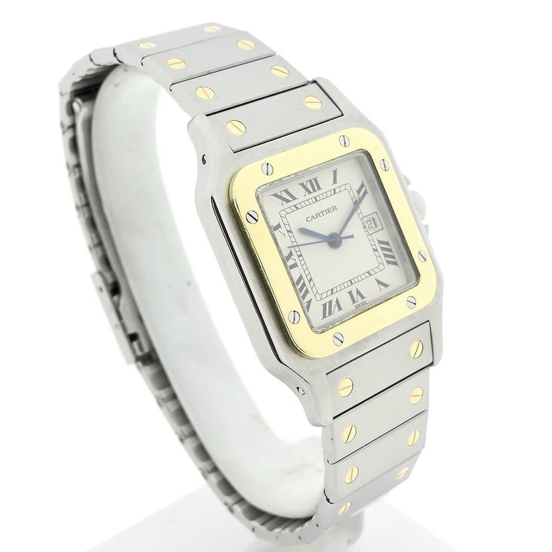Image 3 of Cartier Santos Galbee; Automatic watch