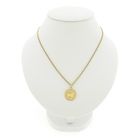 Image 7 of Gold zodiac sign pendant; Capricorn