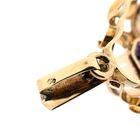 Image 8 of Bicolor Gold Pendant with Synthetic Purple Gemstone