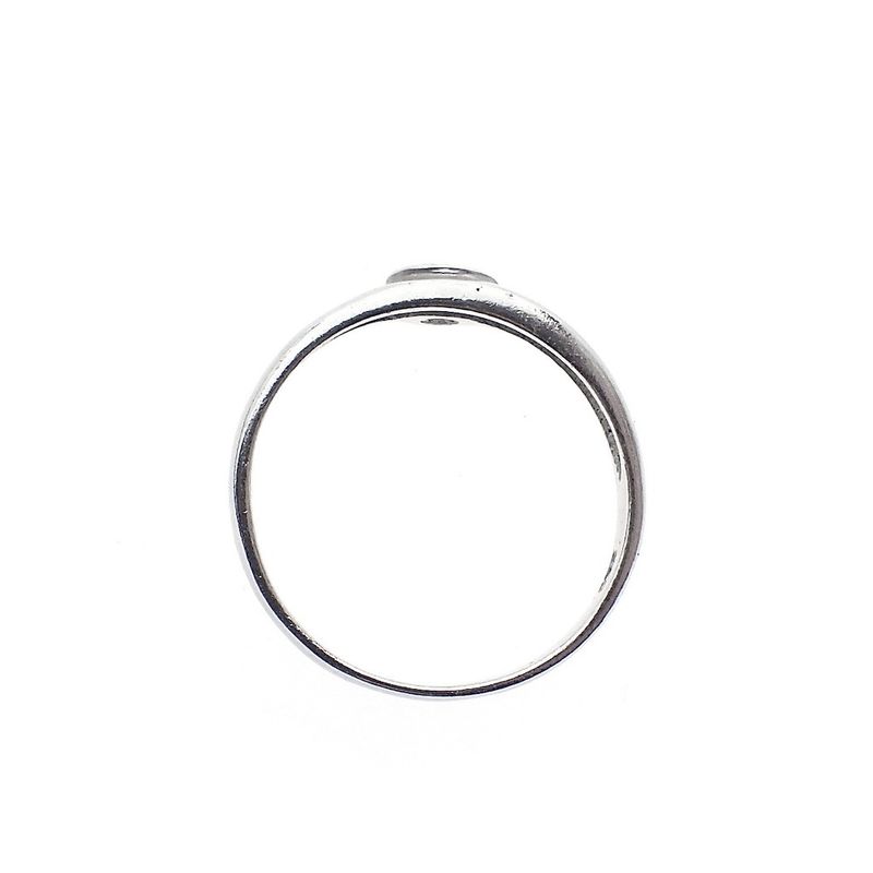 Image 4 of Silver ladies ring with zirconia