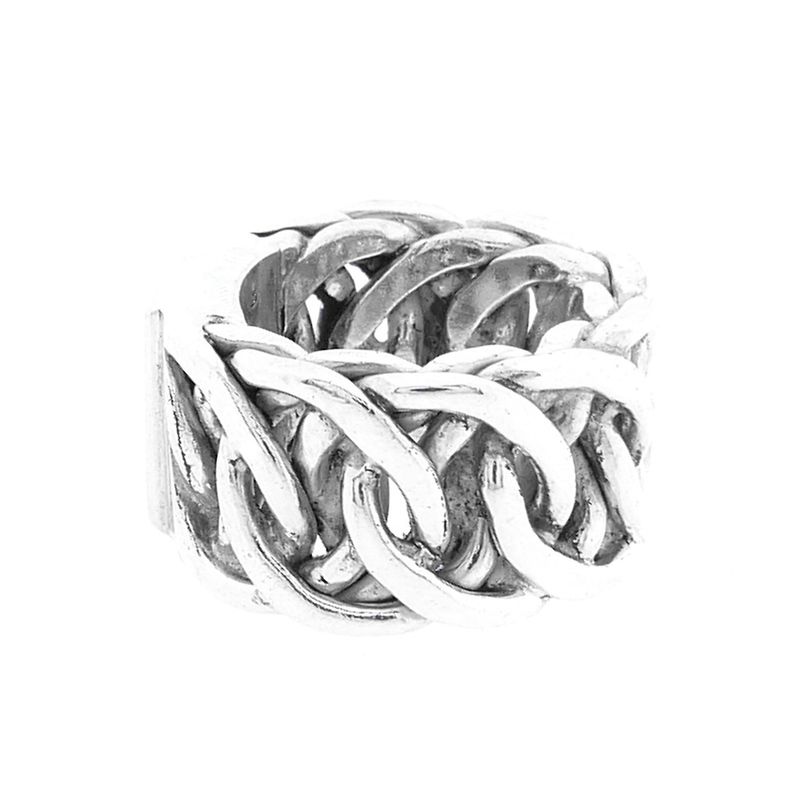 Image 6 of Silver Buddha to Buddha ring | Esther