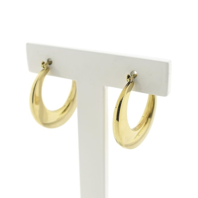 Image 4 of Gold earrings | Ø 23 mm