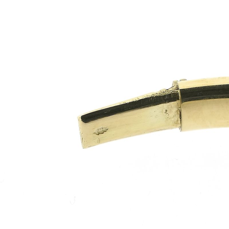 Image 7 of Gold slave bracelet | Ø 60mm