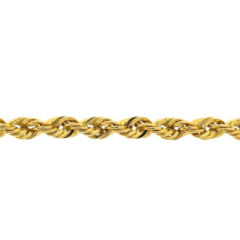 Image 4 of Gold twisted link chain