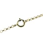 Image 3 of Gold jasseron link necklace | 59 cm