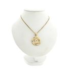 Image 5 of Gold Chanel pendant with zirconia