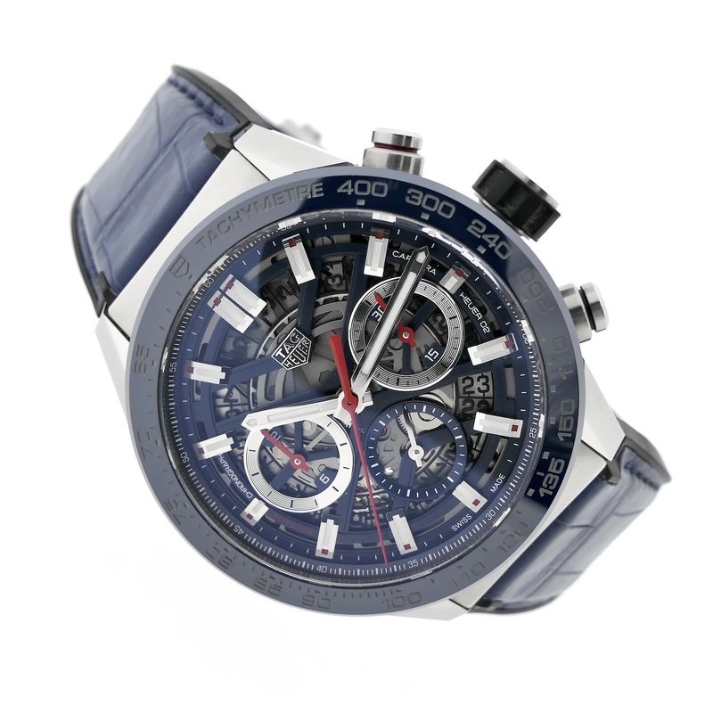 Image 8 of TAG Heuer Carrera ‘Skeleton’ CBG2011.FC6430; Chronograph men's watch