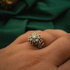 Image 4 of White gold ring set with diamonds