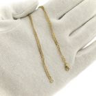 Image 10 of Gold twisted link bracelet | 21.5 cm