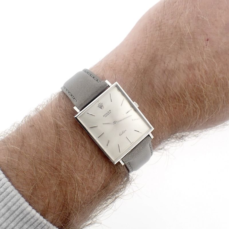Image 13 of Rolex Cellini; Vintage 18k white gold watch