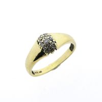 Gold ring with diamond | 0.25 ct.