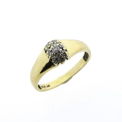 Image 1 of Gold ring with diamond | 0.25 ct.