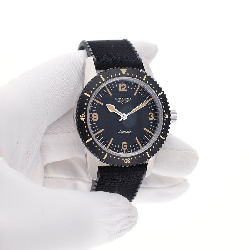 Image 3 of Longines Skin Diver 42mm L2.822.4.56.9; Automatic men's watch