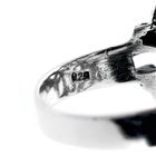 Image 4 of Silver ring with fantasy design