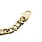 Image 5 of Two-tone gold men's necklace with diamonds | 62 cm