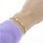 Image 6 of Gold gourmet link bracelet