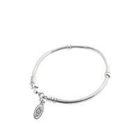 Pandora bracelet; Silver; lobster clasp | 17 cm