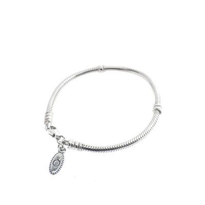 Image 1 of Pandora bracelet; Silver; lobster clasp | 17 cm
