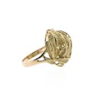 Image 6 of Gold ring with leaves
