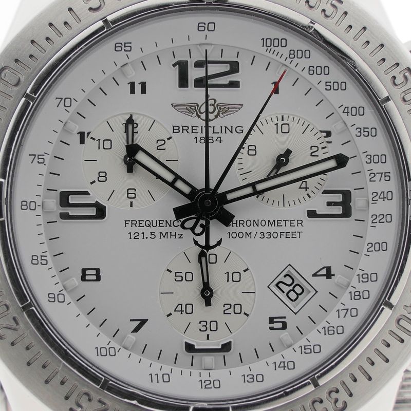 Image 7 of Breitling Emergency Mission A73321; Chronograph men's watch with emergency transmitter