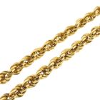 Image 8 of Gold twisted link chain