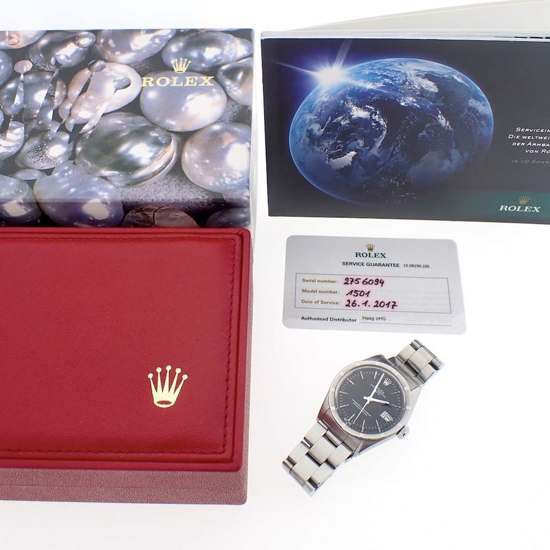 Image 13 of Rolex Date 1501; Unisex watch