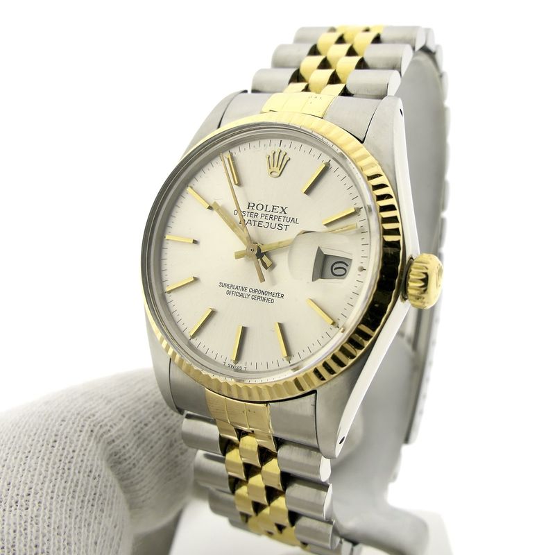 Image 2 of Rolex Datejust 16013; Vintage 18k gold/steel watch