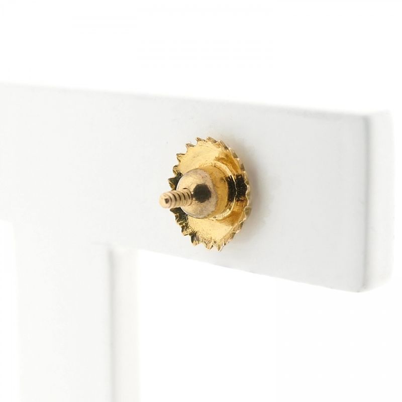 Image 5 of Vintage gold stud earrings