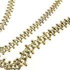 Image 7 of Gold gallery wire necklace | 45 cm