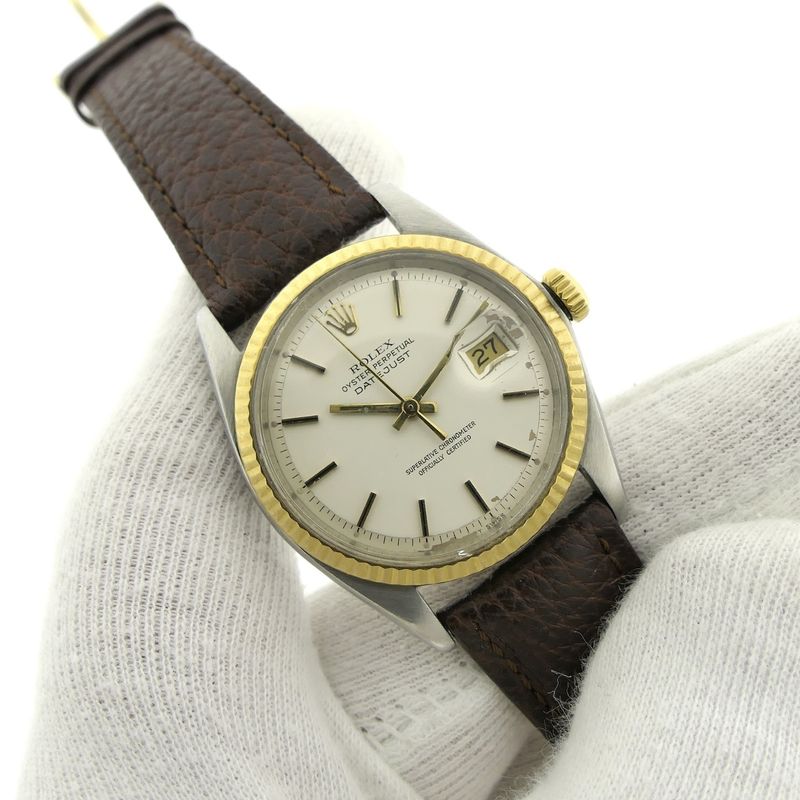 Image 7 of Rolex Datejust 1601; Vintage men's watch from 1967
