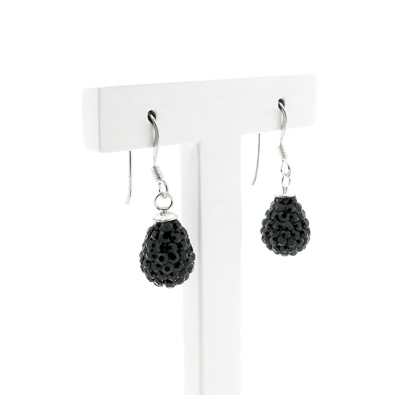 Image 3 of Silver stud earrings | Disco dots