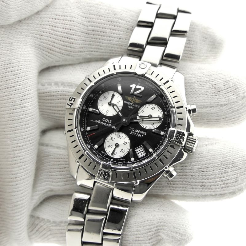 Image 11 of Breitling Colt A53050; Chronograph men's watch