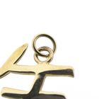 Image 5 of Gold pendant of a Chinese horoscope sign; Horse