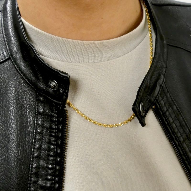 Image 9 of Gold twisted link chain