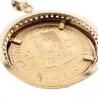 Image 6 of Gold pendant of 10 guilder coin Queen Wilhelmina 1925