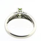 Image 3 of 9 carat solitaire ring with peridot