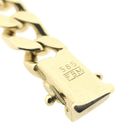 Image 5 of Solid gold gourmet link bracelet | 23.5 cm