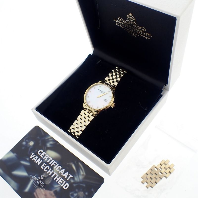 Image 3 of Raymond Weil Toccata; Women's watch with mother-of-pearl dial and diamonds