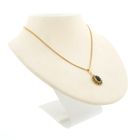 Image 7 of Vintage gold pendant with garnet