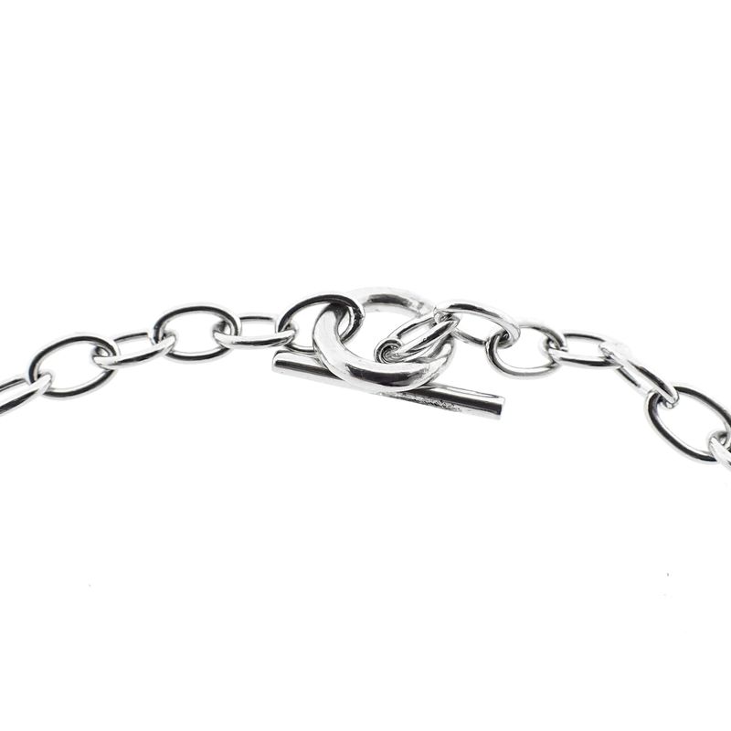 Image 4 of Silver anchor link chain | 45 cm