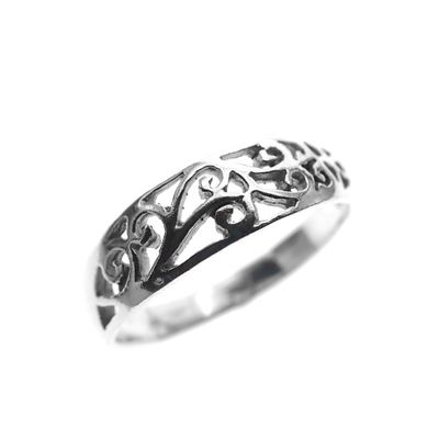 Image 1 of Silver bohemian ring
