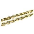 Image 4 of 9K Twisted Link Chain | 46.5cm