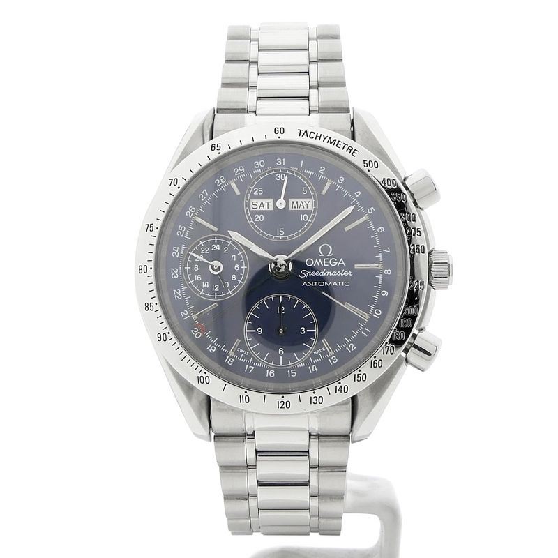 Image 1 of Omega Speedmaster 'Triple-Date'; Chronograph men's watch with calendar display