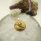 Image 2 of Victorian gold pendant with pearl | Antique