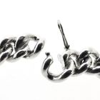 Image 6 of Silver robust gourmet link bracelet | 21 cm