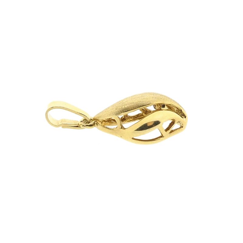 Image 7 of Gold pendant of a flame