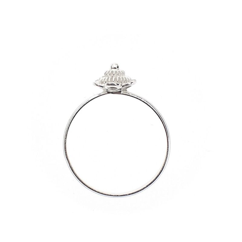 Image 3 of Silver ring with Zeeland button