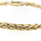 Image 3 of Gold foxtail link bracelet
