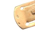 Image 3 of Blood coral bead necklace with gold clasp; Antique | 36 cm