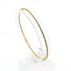 Image 1 of Gold twisted link bracelet